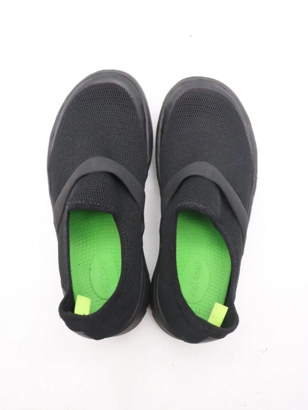 Oofos Oomg Eezee Shoes Women's Size 8 Black Slip On Comfort Recovery Low Mesh